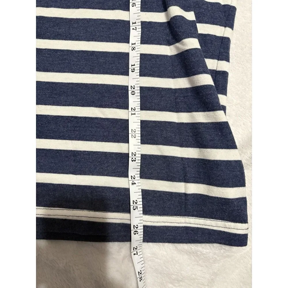 Youth Medium Hollister‎ Tee Striped Navy White Red